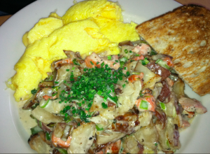 Wild Salmon Hash at Mother's Bistro in Portland