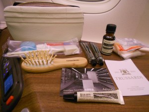 The Cathay Pacific First Class Travel Kit for Women