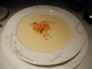 Truffle potato soup