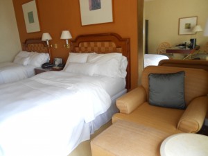 Another shot of the room/beds